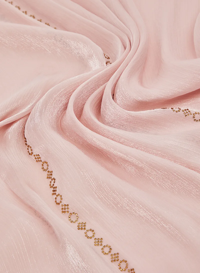 Khizana Embellished Rhinestone Detail Modest Hijab Headscarf